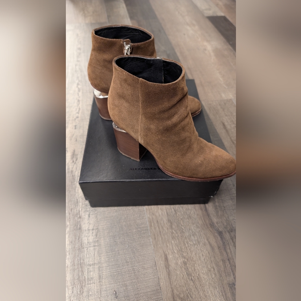 Alexander Wang Gabi Suede booties size 40